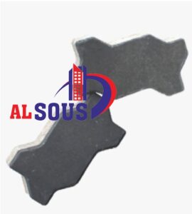 Paving stone S shape